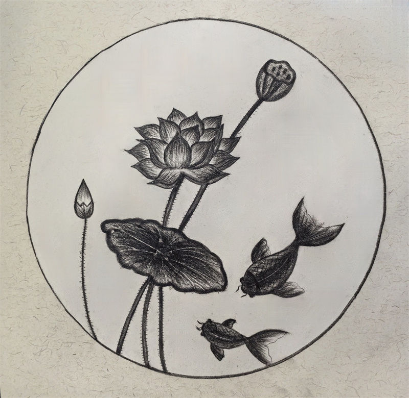 【藝苑擷英】【微信】西安公司-魏榮-魚戲蓮葉間.jpg 【藝苑擷英】【微信】西安公司-魏榮-魚戲蓮葉間.jpg
