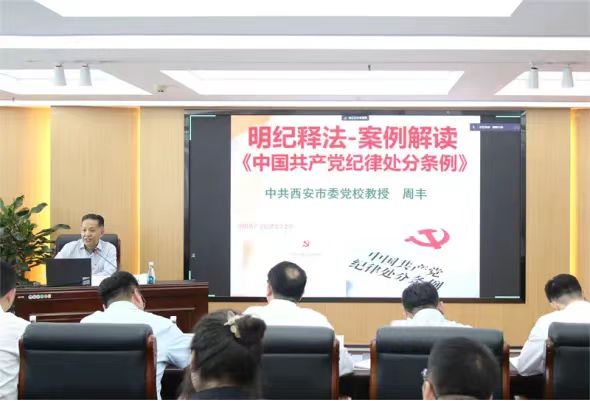 新型能源公司:“四個著力”推動黨紀學習教育走深走實